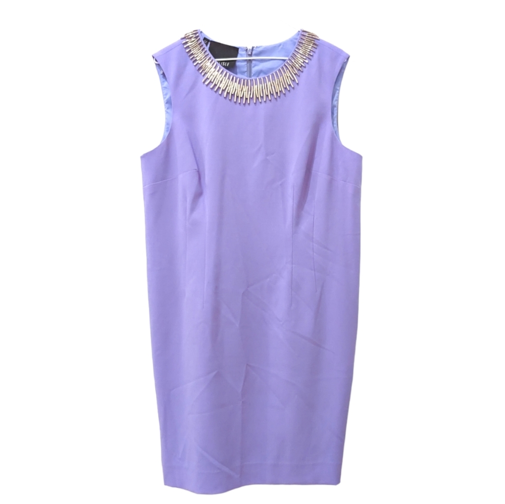 Carlisle Lavender Embellished Dress 14